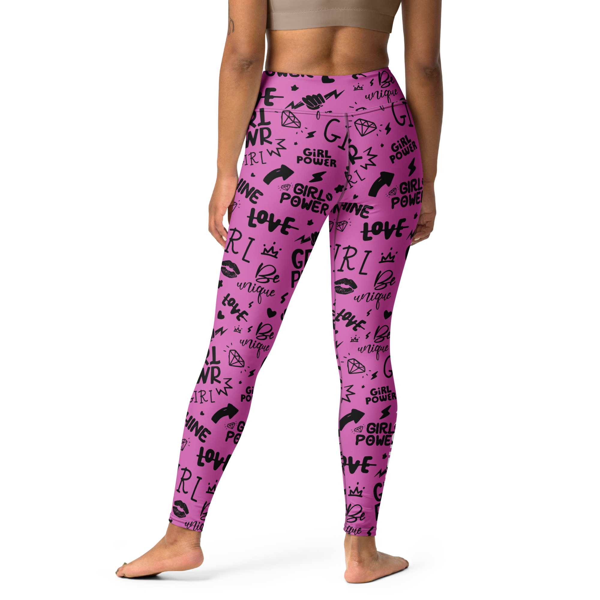 Girl Power Yoga Leggings
